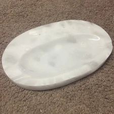 Mid Century Marble Slab Ashtray Paul's Pottery Italy 