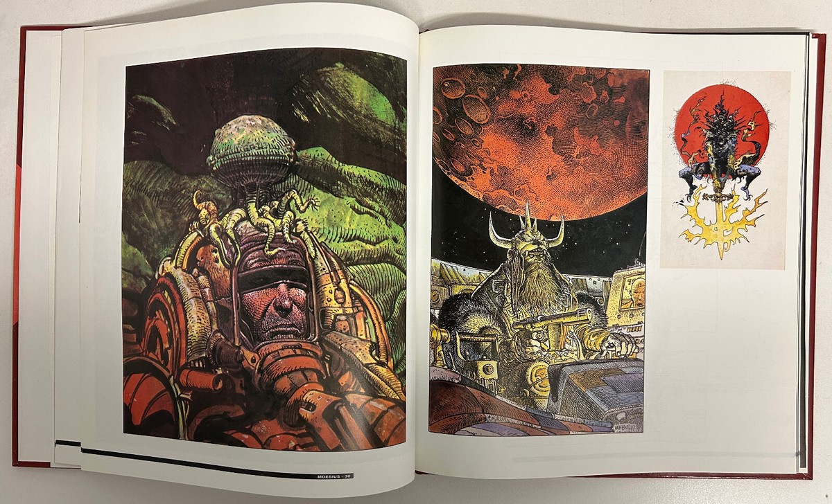 ★3000部限定 MOEBIUS メビウス MAXERNSTMUSEUMBOOK Catalogue Max Ernst Museum exposition - Moebius Comic book