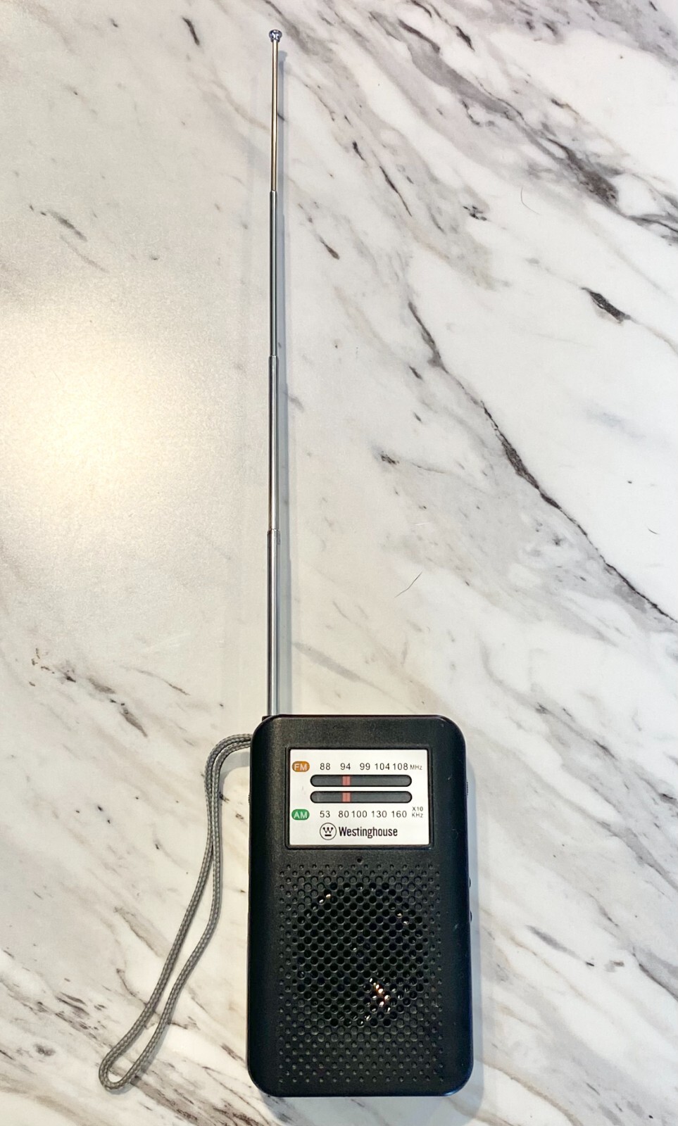 Westinghouse Portable Pocket Am Fm Radio WST100 10" Antenna eBay