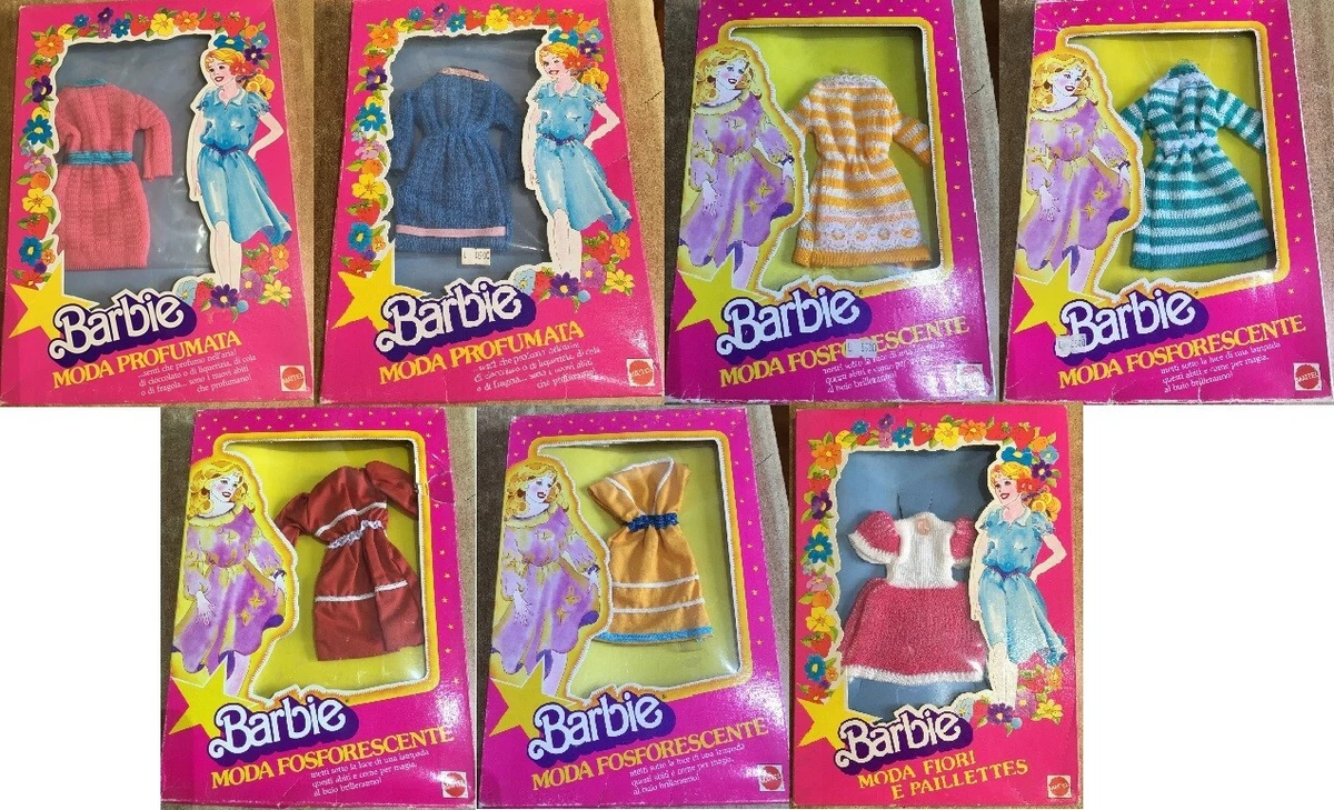 Barbie Mattel Vestiti Moda Anni 80' SCEGLI!