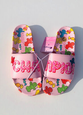 Champion Slides x Candy Land Collab Mens Rare Limited Edition Champion IPO  3PEAT