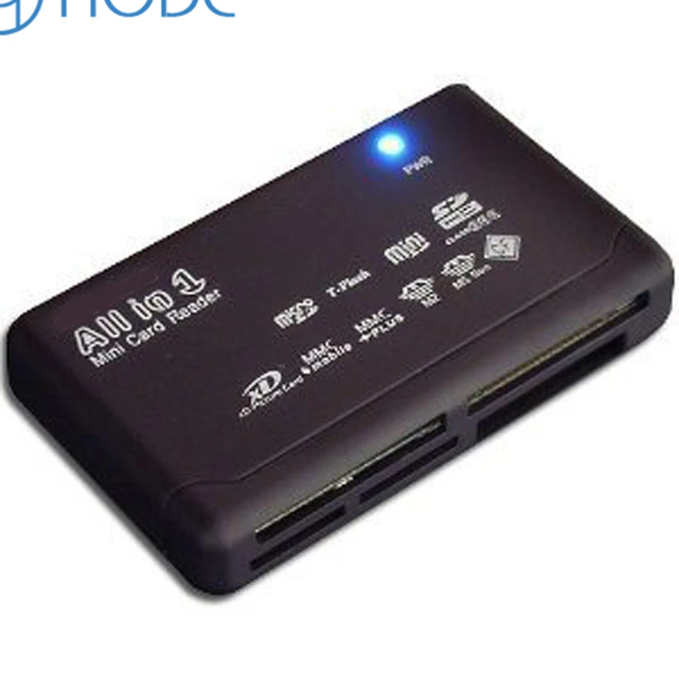 Memory Card Reader All in One 1 USB Adapter SD SDHC Mini Micro M2 MMC XD CF MS - Image 2 of 4