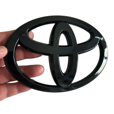 Front Grille Black Emblem Gloss Logo for Toyota Sequoia Tundra