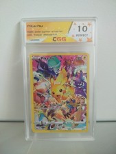 Pikachu 160/159 Zénith Suprême EB12.5 Pokémon FR Carte Gradée CGG 10 Perfect