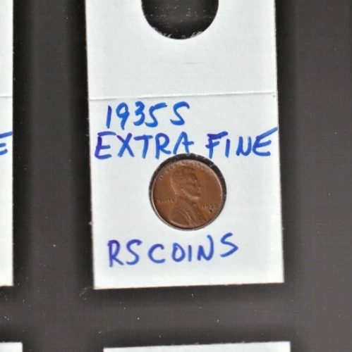 1935S   XF LINCOLN  CENT ~ TOUGH to get HI GRADE  **EXTRA FINE** #25N  free ship