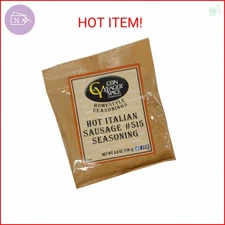 Con Yeager Spices Hot Italian Sausage 515 Seasoning 4.8oz #30659