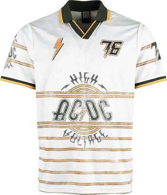 ACDC Trikot Herren High Voltage Rock FC weiß Activewear, Band-Merch, Bands