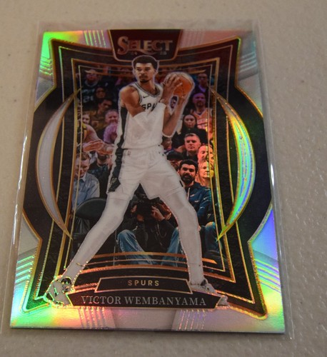 2024-25 Panini Select - Concourse Victor Wembanyama #9 Silver Prizm