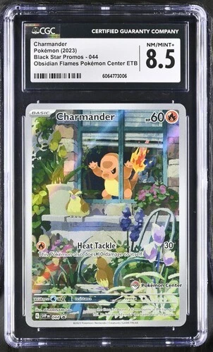 Charmander 044 Promo Pokemon Center CGC NM/Mint+ 8.5