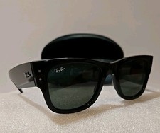 RAY-BAN MEGA WAYFARER BLACKED OUT COLLECTION Black RB0840S - very good