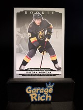 2022-23 Parkhurst Champions Silver Rookie Kaedan Korczak #289 - VGK Las Vegas