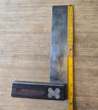 Antique Henry Disston & Sons  Square 11  1/2” long  Woodworking Square RARE