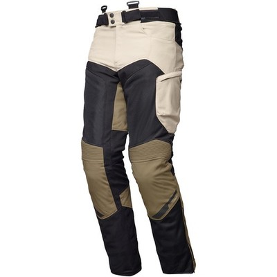 Men's Motorcycle Pants M - Modeka Khao Air 2 II - Black-Sand-Khaki