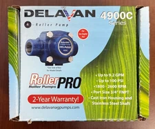Delavan 4900C 9.2 GPM Roller Pro 4-Roller Cast Iron Sprayer Roller Pump - SEALED