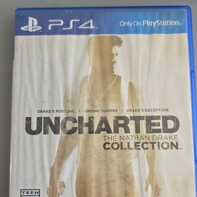Sony Uncharted: The Nathan Drake Collection (PS4) Game Disc w/ Case NTSC-U/C