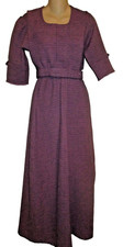 Mennonite Handmade Tall Modest Cape Dress 34"B/22" to 30"W 58"L