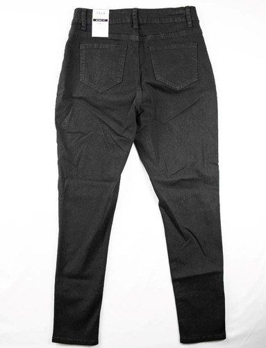 TALA Womens Jeans 6 28x26.5 Skinny Stretch Zip Fly Casual Denim Black Wash $78 - Picture 2 of 5