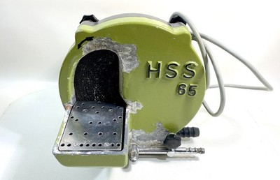 Wassermann HSS 65 Gipstrimmer gereinigt u. neu abgedichtet + Unterblech Edelst.