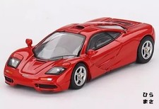 Miniature Car 1/64 McLaren F1 LHD Red Diecast Mini GT Series