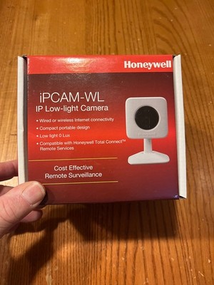 Honeywell Intrusion IPCAM-WL Total Conn Cam W/Vid Low Light