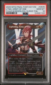 Lightning, Army of One (0545) (Borderless) (Surge Foil) - Final Fantasy