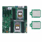 New Listing2× AMD EPYC 7302 16C CPUs + Supermicro H11DSI SP3 DDR4 Dual Server Combo