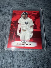 2025 Topps Stadium Club Jazz Chisholm Jr. - #164 Red Foil New York Yankees
