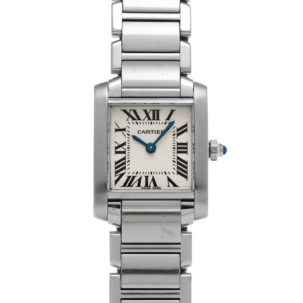 Orologio CARTIER Tank Française Sm W51008Q3 argento da donna usato5