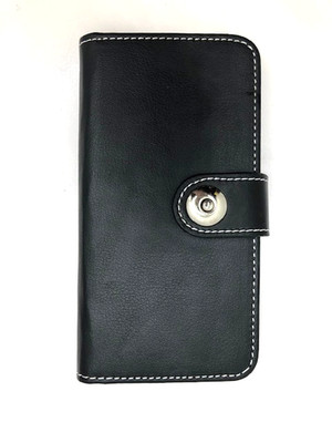 For APPLE IPHONE X-XS Black Leather Wallet Case   Card Slot   NEW Fast Ship