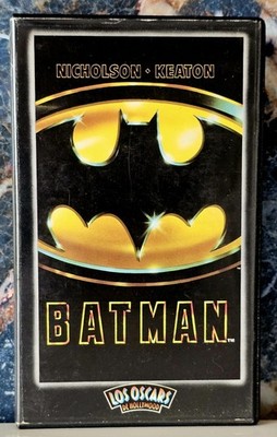 BATMAN.  1989 VHS Original  Spanish  Collectible M-42511   Jack Nicholson