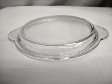Vintage Pyrex Replacement Lid P-270-C Tab Handles 8 3/8" Made in the USA