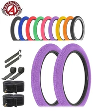 AltaLine 20x2.40 BMX/Cruiser Tire – High-Grip Street Tread | Many Colors 8pc Set