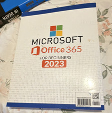 Microsoft Office 365 for Beginners 2023 Illustrated Paperback Guide English 