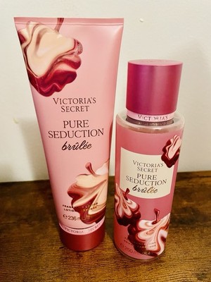 New Victoria s Secret Pure Seduction Brûlée Mist And Body Lotion  Set