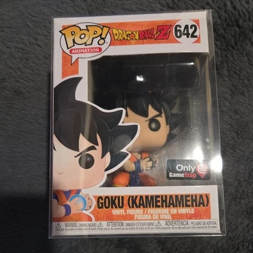 Dragon Ball Z Goku Kamehameha #642 Gamestop Exclusive Vaulted New Funko Pop