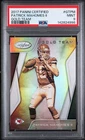 2017 Panini Certified Patrick Mahomes Rookie Gold Team #GT-PM PSA 9