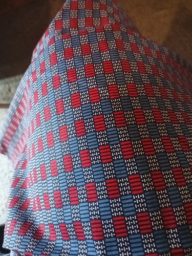 Patriotic/Nautical Fabric BTY 44" Wide Blue,Red,White Cotton Blend - Picture 2 of 4