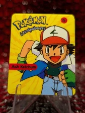 1999 POKEMON ÑA PANCHA Stack Tazo #05 ASH KETCHUM Promo Peru