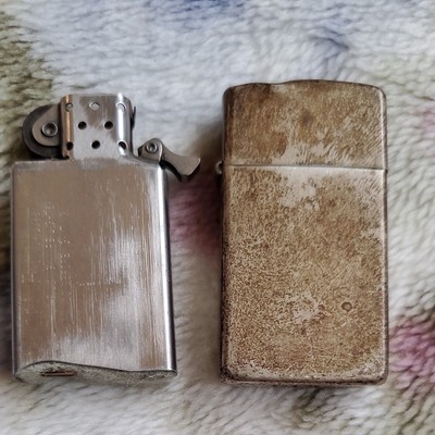 Zippo ZIPPO STERLING Silver 2001 Slim | eBay