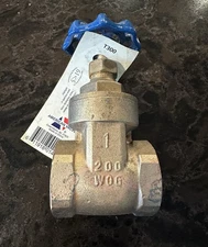 American Valve 1" Gate Valve 200 WOG  Fig. T300 Threaded