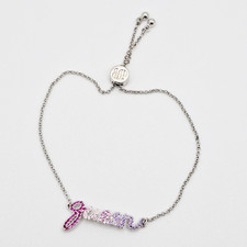 Love Ever After Collection Queen Bracelet Rainbow Array of Cubic Zirconia