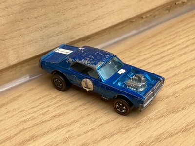 Nitty Gritty Kitty blau blue 1969 HK Redline Hot Wheels Car Redliner HW