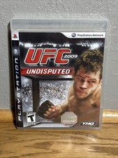 UFC Undisputed 2009 (Sony PlayStation 3, 2009) **TESTED** Complete CIB PS3