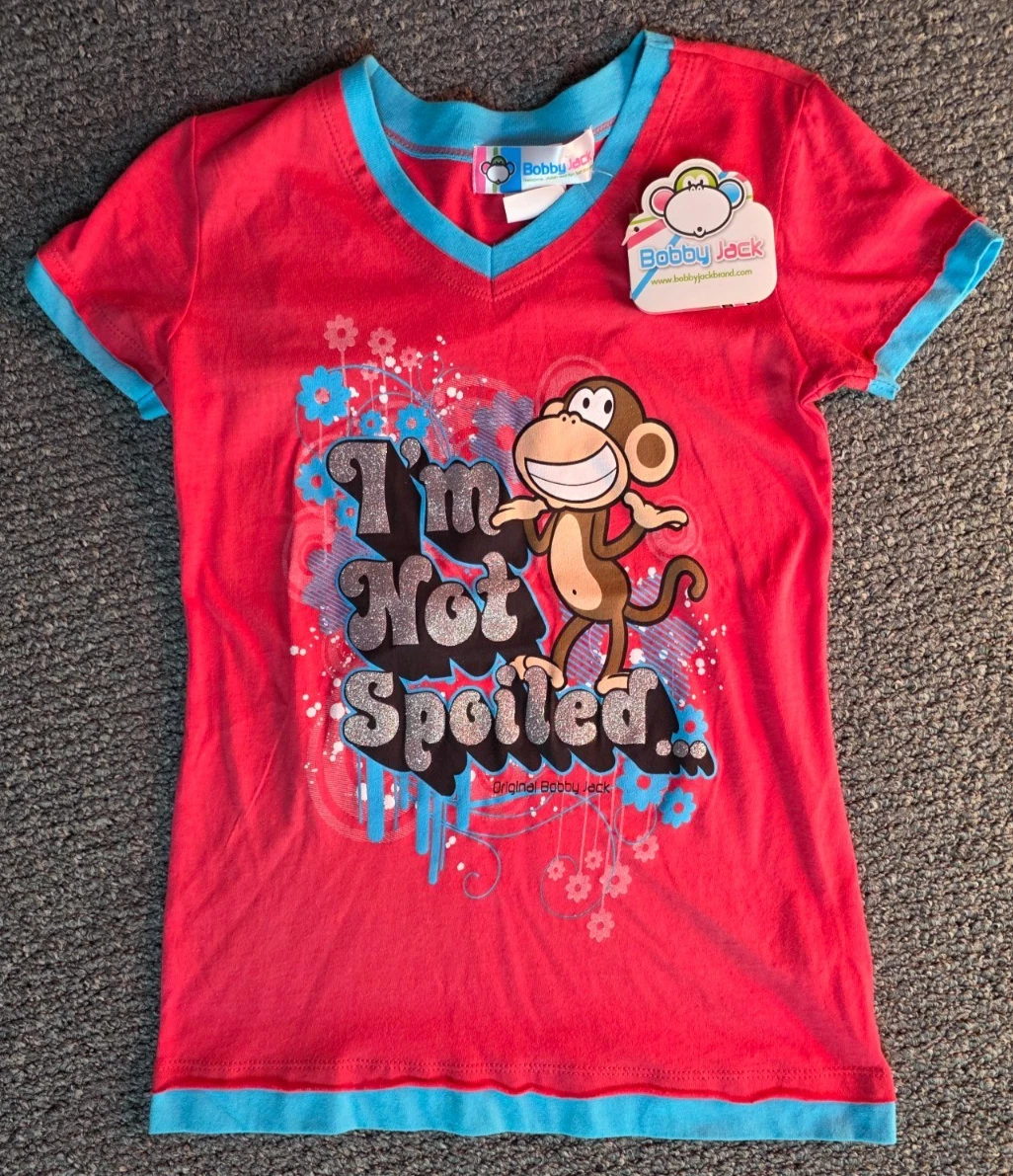Bobby Jack Girls Pink 100% Cotton Tops, Shirts & T-Shirts for