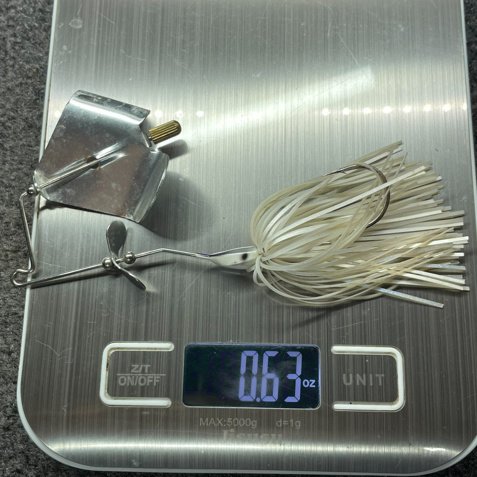 Jackall Firecracker Buzzbait Clacking Fishing Lure - White - Image 2