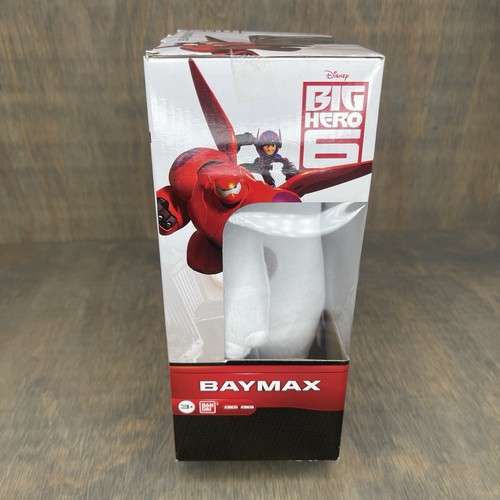 BIG HERO 6 BAYMAX WEICHER PLÜSCH SQUEEZE ME TALKING 10 ZOLL FIGUR KLINGT NEU IM KARTON - Bild 2 von 8