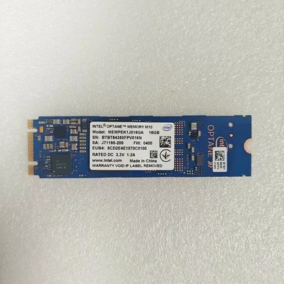 MEMPEK1J016GA - Intel 16GB Optane M10 SSD M.2 2280 PCIe 3.0 NVMe 3D Xpoint