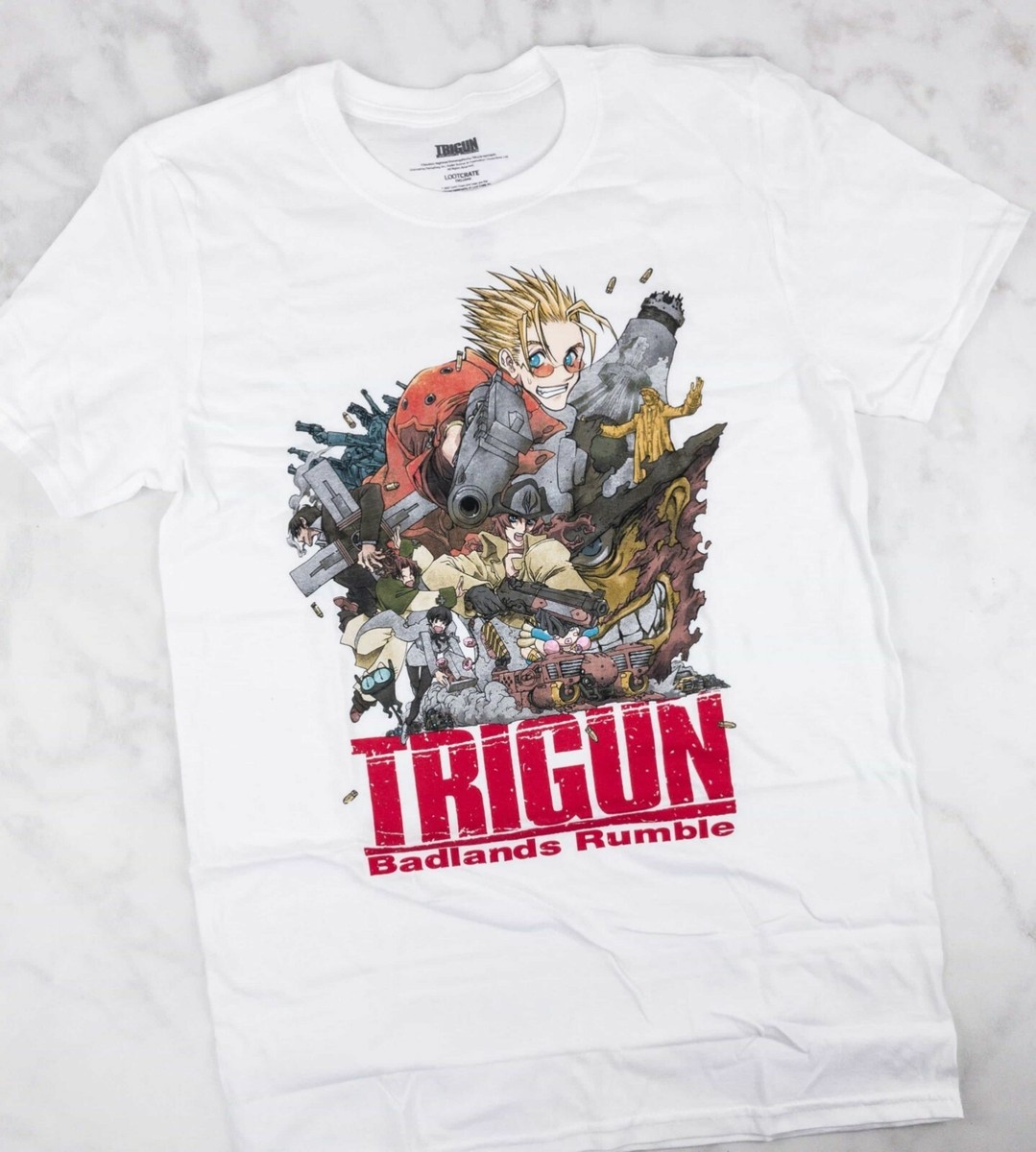 2TRIGUN: BADLANDS RUMBLE T-Shirt ACTION COMEDY Loot Anime Crate