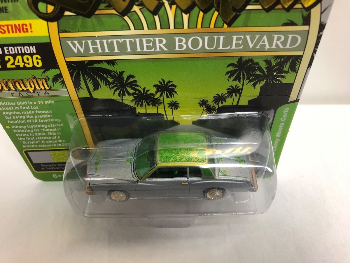 Johnny Lightning Scrapin' 1978 Chevy Monte Carlo (Whittier Johnny Lightning Scrapin' 1978 Chevy Monte Carlo (Whittier