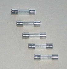 FIVE Englander PU-CBF6 Control Board Fuses, 6A., pellet stove, replaces PU-CBF